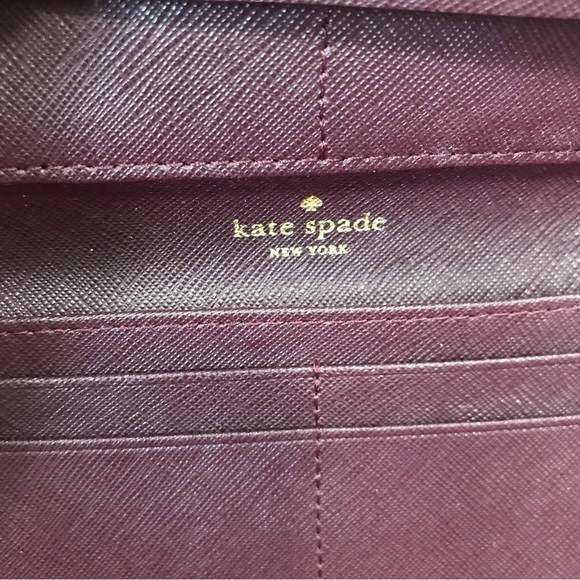 Kate Spade Deep Purple Crossbody Wallet - Picture 6 of 7